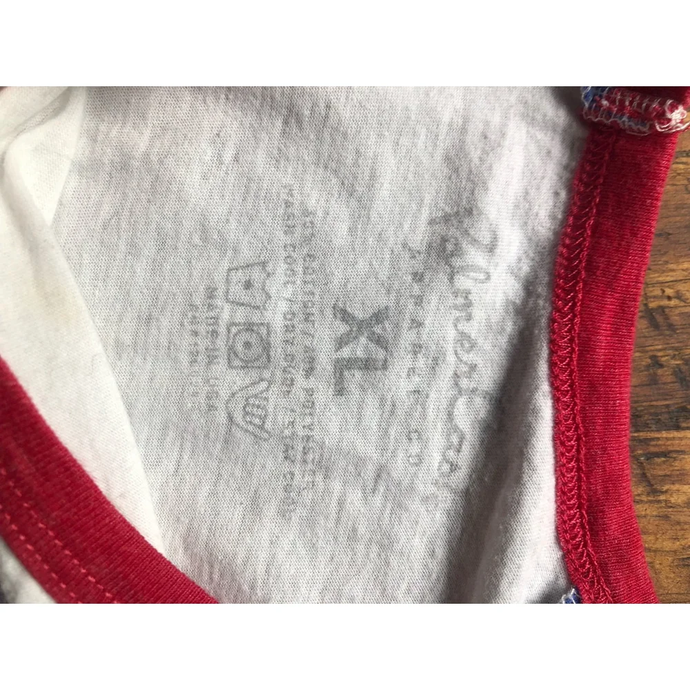 Unisex Maker's Mark T-Shirt XL White and Blue - Picture 5 of 5